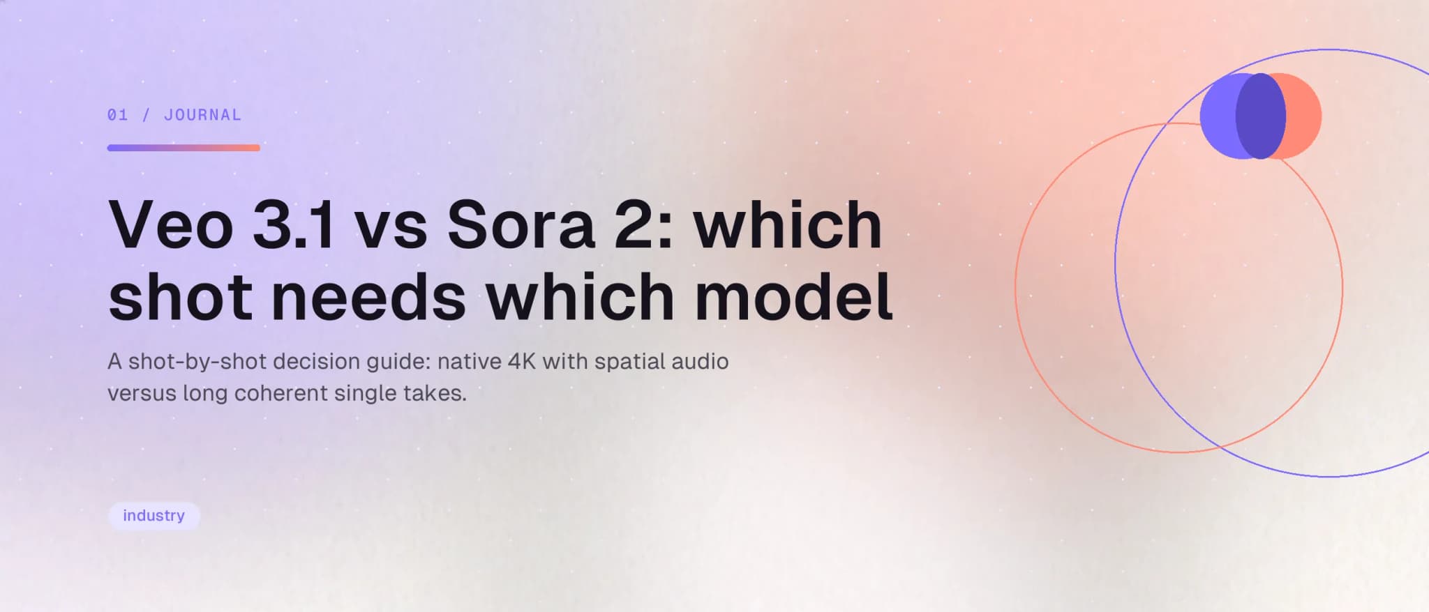 Veo 3.1 對比 Sora 2:哪一顆鏡頭該用哪個模型